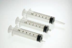 terumo catheter tip syringe