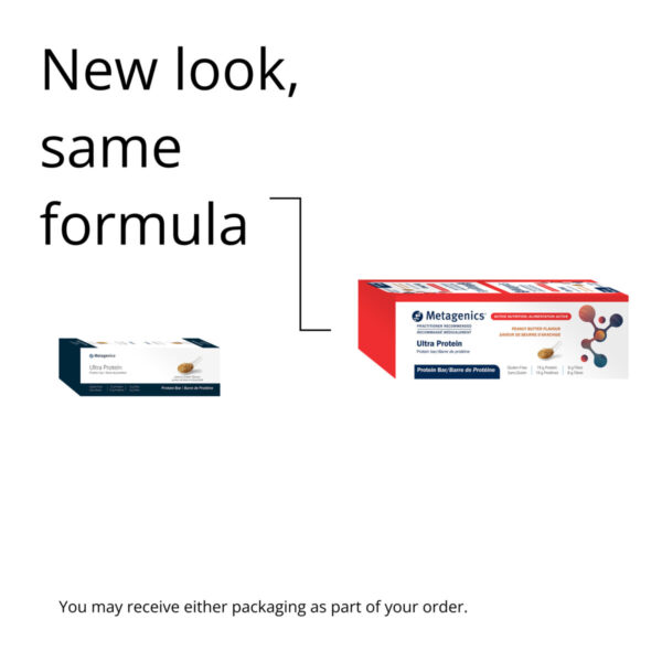 Metagenics Ultra Protein Bar | Peanut Butter 60g | UPBAR2PBCAN | Box of 12