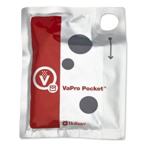 Hollister 70124 | VaPro Pocket Intermittent Catheter | Straight Tip | 12 Fr | 16" Long | Box of 30