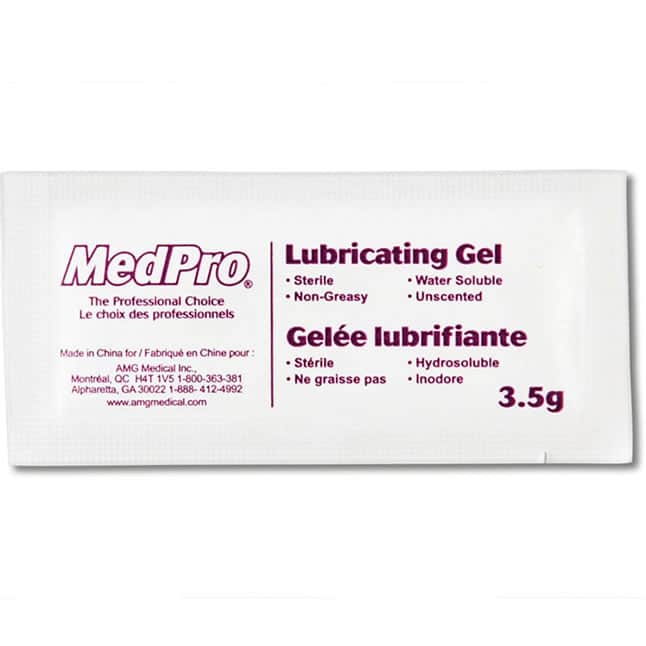 AMG 118-313 | Medpro Lubricating Gel Packets | 5g | Box of 72