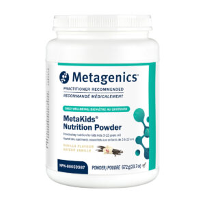 Metagenics MetaKids Nutrition Powder | Vanilla | KIDVCAN | 21 Servings