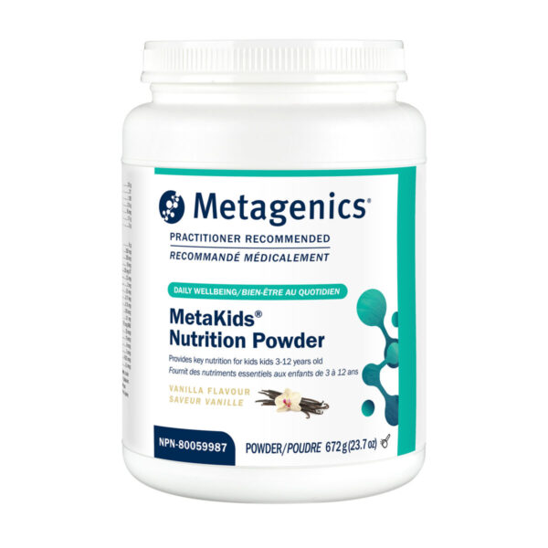 Metagenics MetaKids Nutrition Powder | Vanilla | KIDVCAN | 21 Servings