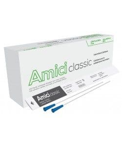 Amici 3908 | Classic Male Intermittent Catheter | 8 Fr | Box of 100