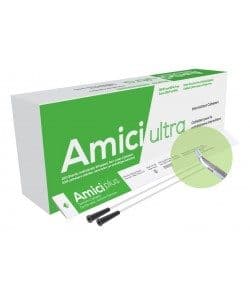 Amici 7710 | Ultra Male Tiemann Tip Intermittent Catheter | 10 Fr | Box of 100