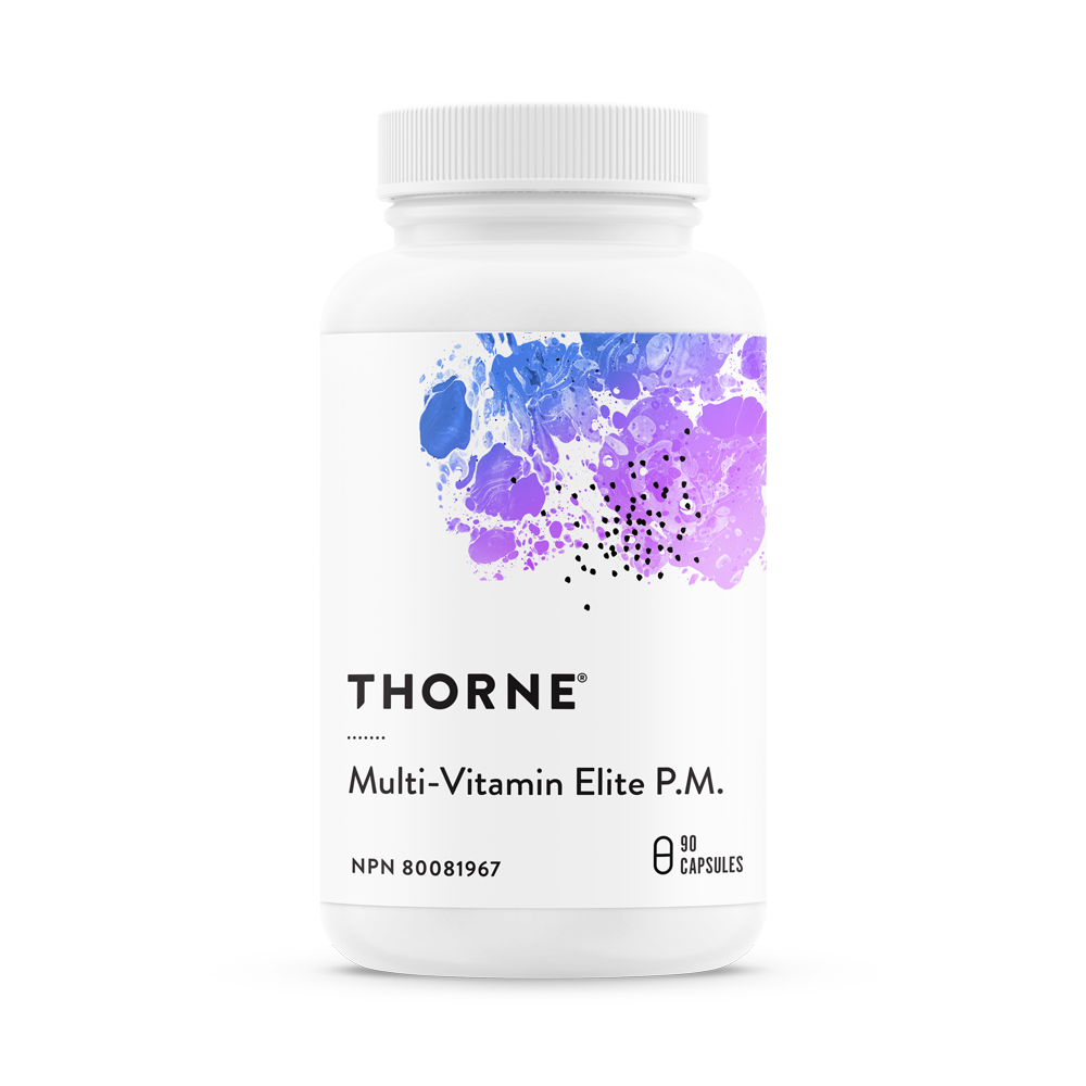 Thorne Multi Vitamin Elite Pm 90 Capsules Canada Inner Good 