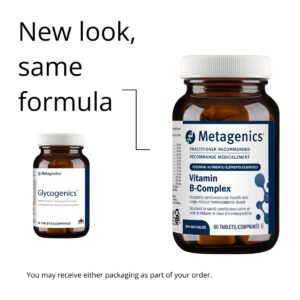 Metagenics Vitamin B-Complex (formerly Glycogenics) | GL022CAN | 60 Tablets