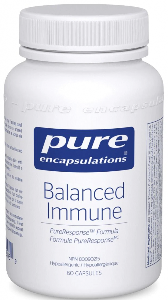 Pure Encapsulations Balanced Immune 60 Capsules Innergood Canada