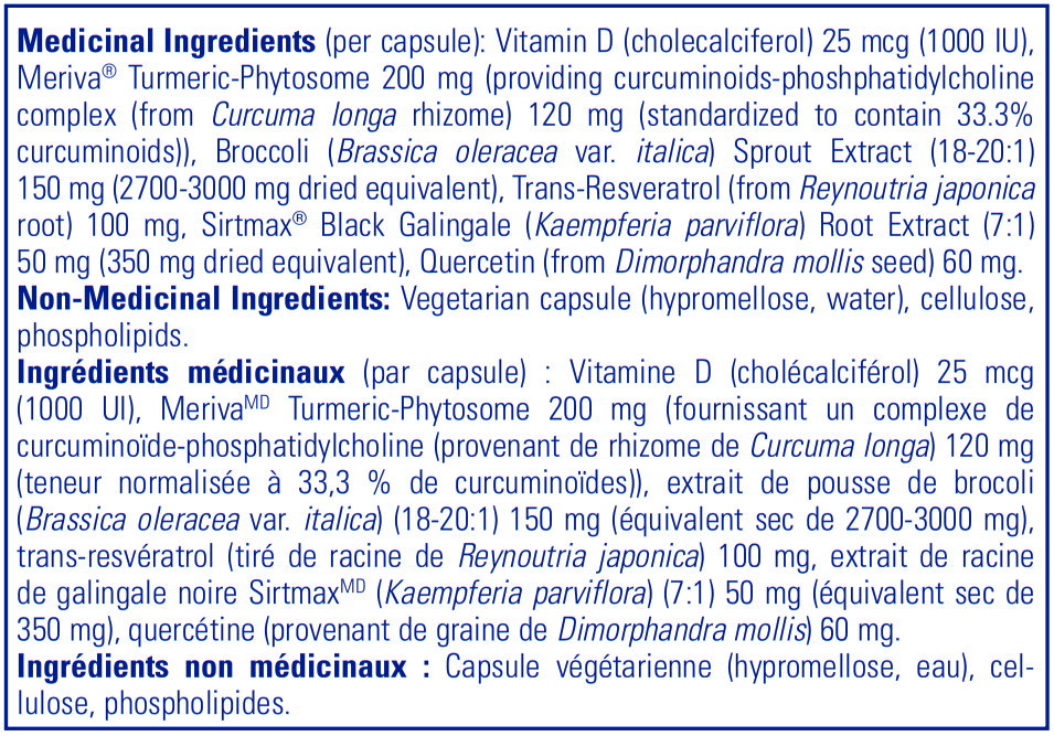 Pure Encapsulations Balanced Immune Ingredients Canada
