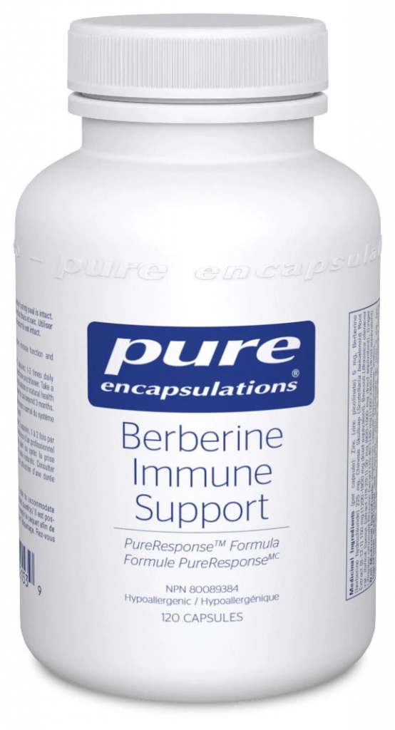 Pure Encapsulations Berberine Immune Support 120 Caps InnerGood Canada