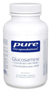 Pure Encapsulations Glucosamine + Chondroitin with MSM 120 Veg Caps Innergood Canada