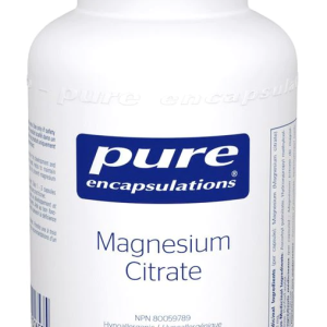 Pure Encapsulations Magnesium Citrate 180 Veg Capsules Innergood Canada