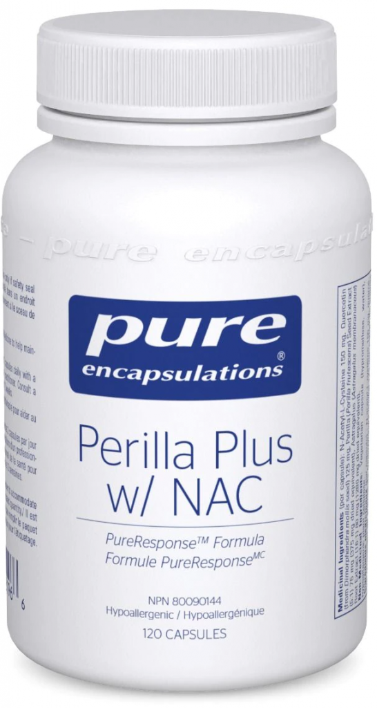 Pure Encapsulations Perilla Plus w NAC 120 Capsules InnerGood Canada