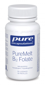 Pure Encapsulations PureMelt B12 Folate | PMLB9C-C | 90 Lozenges