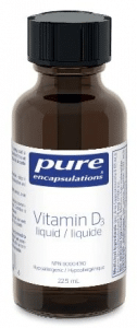 Pure Encapsulations Vitamin D3 Liquid Inner good Canada