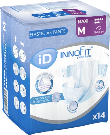 iD InnoFit Premium M Maxi Adult Diaper - 14 per bag Canada