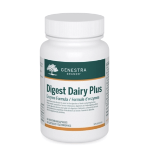 Genestra Digest Dairy Plus | 10564 | 60 Vegetable Capsules