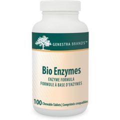 Genestra Bio Enzymes 100 chewable tablets Canada
