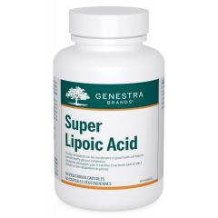Genestra Super Lipoic Acid 60 Vegetarian Capsules Canada