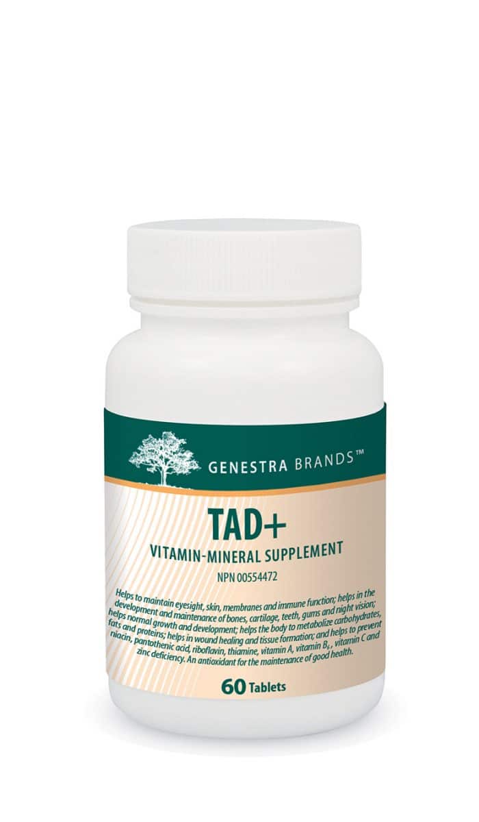 Genestra TAD+ | 08301 | 60 Tablets *This Qty Has Been Discontinued ...