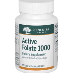 Genestra Active Folate 1000 | 02184 | 90 Vegetable Capsules