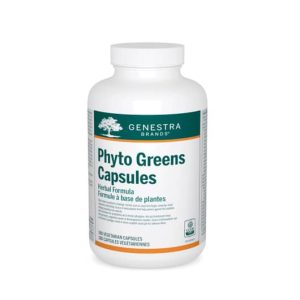 Genestra Phyto Greens Capsules | 07783 | 180 Vegetable Capsules