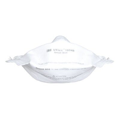 3M 1804 | VFlex Healthcare Particulate Respirator and Surgical Mask | Box of 50