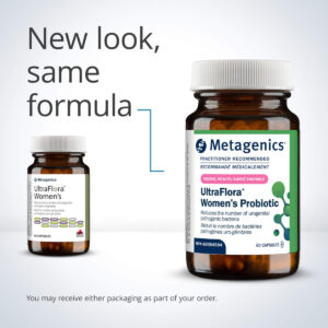 Metagenics UltraFlora Women's Probiotic | UFW60CAN | 60 Capsules