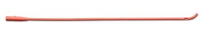 Medline DYND 13614 | Red Rubber Latex Intermittent Catheter | Coude Tip | 14 Fr | 16" | Box of 12