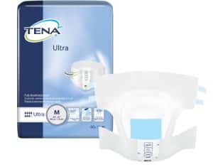 TENA Ultra Briefs | Medium 34"- 47" | 67200 | 2 Bags of 40