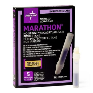 Medline Marathon Liquid Skin Protectant | MSC093001 | 0.5g Applicator | Box of 5