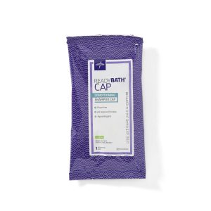 Medline MSC095230 ReadyBath Rinse-Free Shampoo and Conditioning Caps Canada