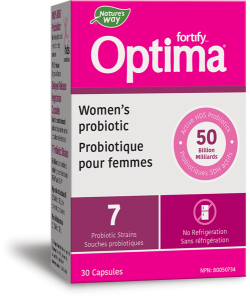 Nature's Way 10557 Fortify Optima Women's Probiotic 30 Capsules Canada