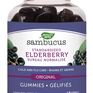 Nature’s Way Sambucus Elderberry Immune Gummies | 10803 | 60 Gummies
