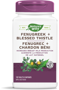 Nature's Way 11443 Fenugreek + Blessed Thistle 180 Tablets Canada