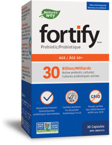 Nature's Way 11650 Fortify 50+ Probiotic 30 Capsules Canada