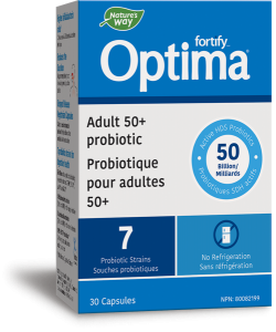 Nature's Way 11872 Fortify Optima Adult 50+ Probiotic 30 Capsules Canada