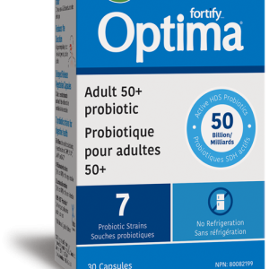 Nature's Way 11872 Fortify Optima Adult 50+ Probiotic 30 Capsules Canada