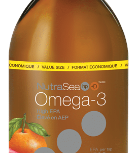 NutraSea® HP™+ D Omega-3, Grapefruit Tangerine | 500 ml liquid