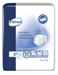 TENA 66100 | Ultra Briefs | Small 22"- 36" | 8 Bags of 12