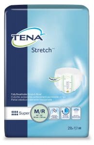 TENA 67902 | Stretch Super Briefs | Medium 33"- 52" | 2 Bags of 28
