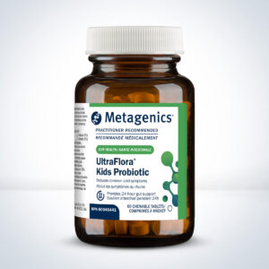 Metagenics UltraFlora Kids Probiotic | UFCHEWKIDCAN | 60 Chewable Tablets