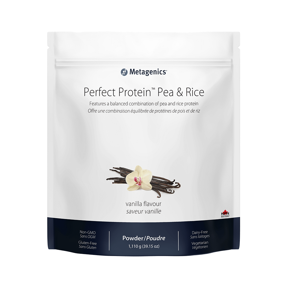 Metagenics Perfect Protein Pea & Rice - Vanilla Powder Canada
