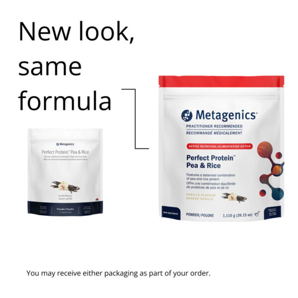 Metagenics Perfect Protein Pea & Rice | Vanilla | PPROV30CAN | 30 Servings