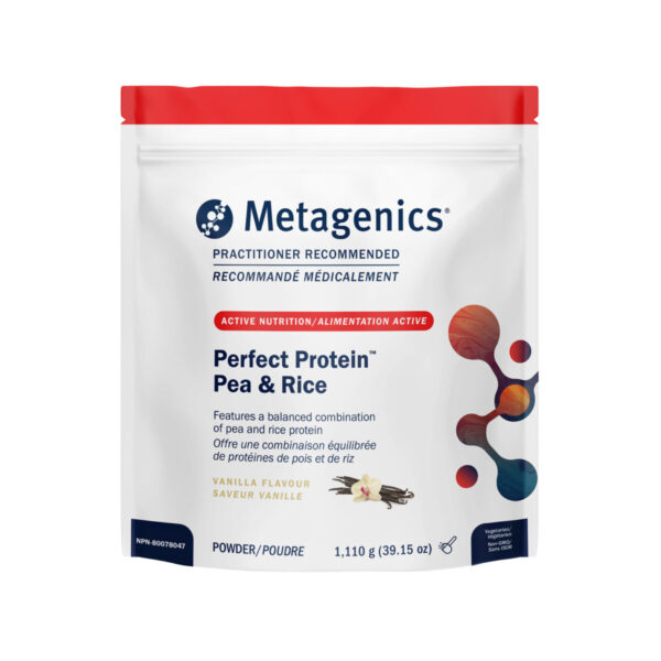 Metagenics Perfect Protein Pea & Rice | Vanilla | PPROV30CAN | 30 Servings