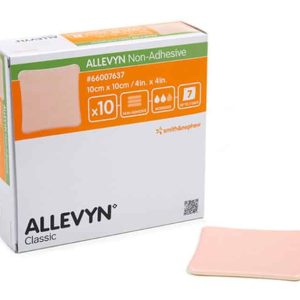 ALLEVYN Non-Adhesive Hydro Foam Dressing | Smith & Nephew | 66000093 | 15cm x 15cm | Box of 10