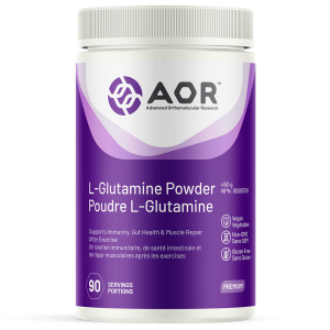 AOR L-Glutamine Powder | 450 g Powder | InnerGood.ca | Canada