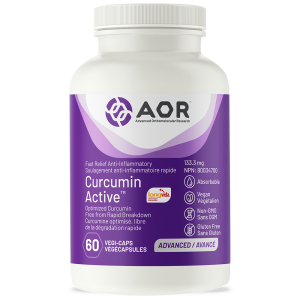 AOR Curcumin Active™ 60 Vegi-Caps | InnerGood.ca | Canada