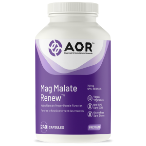 AOR Mag Malate Renew™ | 240 Vegi-Caps | InnerGood.ca | Canada