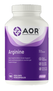 AOR Arginine | 180 Vegi-Caps | InnerGood.ca | Canada