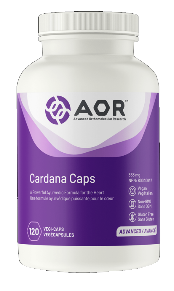 AOR Cardana Caps | 120 Vegi-Caps | InnerGood.ca | Canada